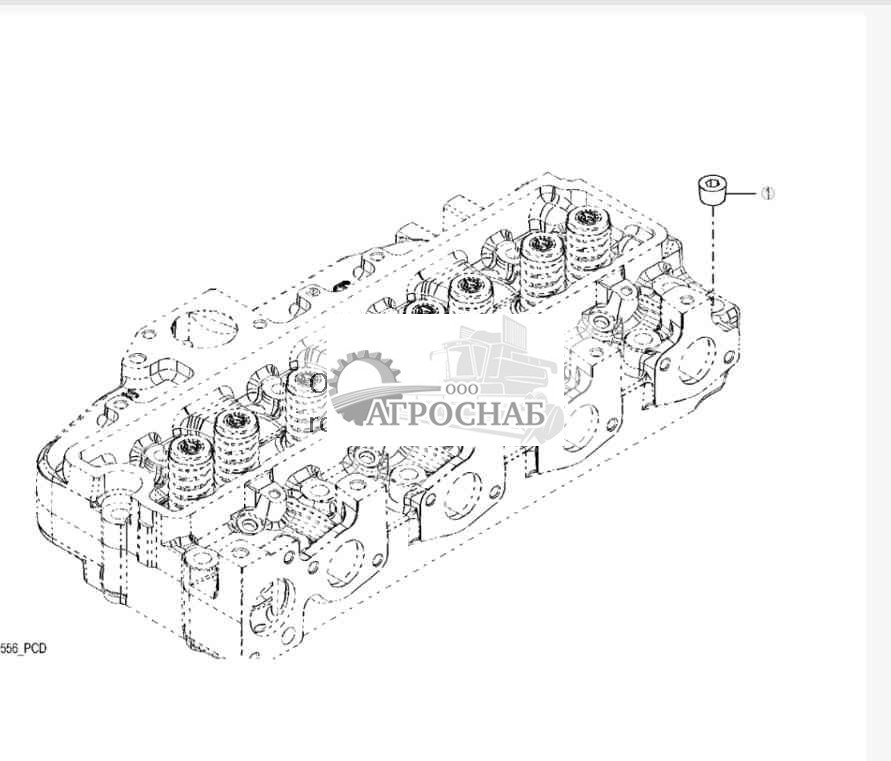 6698 Заглушка термодатчика 